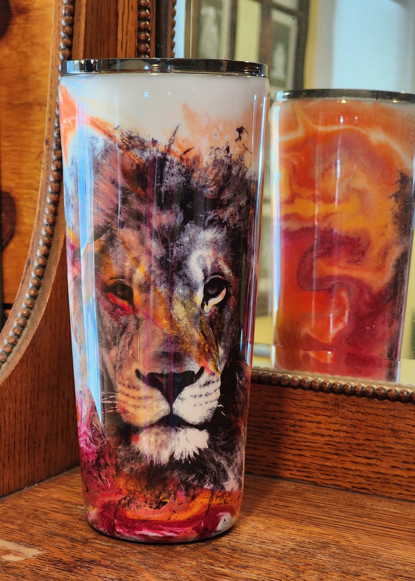 Leo - 22 oz Slim Tumbler