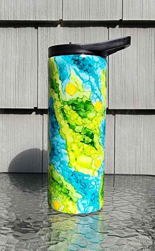 Lily in the Water - 25 oz Skinny Duo Tumbler