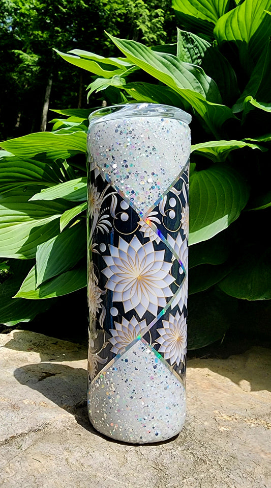 Nautical 4 in 1 Can Cooler w/ Tumbler Lid – The Water Lily Co