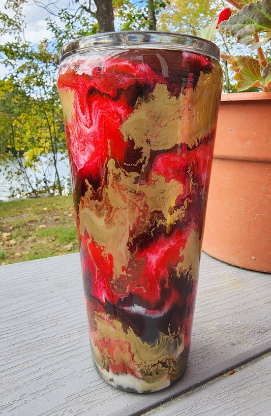 Josi Red - 22 oz Slim Tumbler