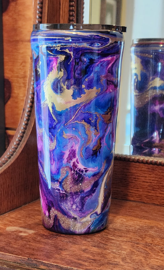 Josi Purple - 22 oz Slim Tumbler